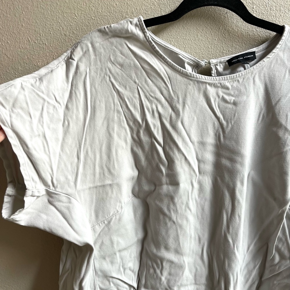 Universal Standard Isabelle Luxe Twill Sheath Dre… - image 4